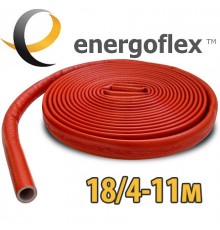 Теплоизоляция для труб ENERGOFLEX SUPER PROTECT красная 18/4-11м