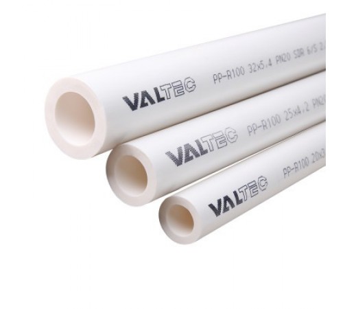 Труба ПП 25х4.2 белый Valtec