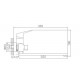 Смеситель для ванны Ledeme H40 L2240