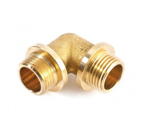 Колено нар.- нар. 1/2" с ограничителем General Fittings