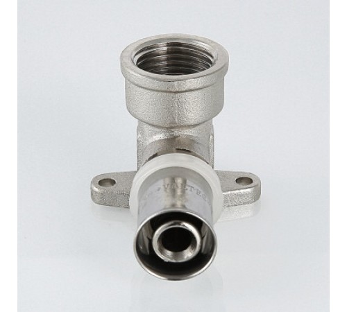 Колено с креплением Valtec вн. 26х3/4" пресс