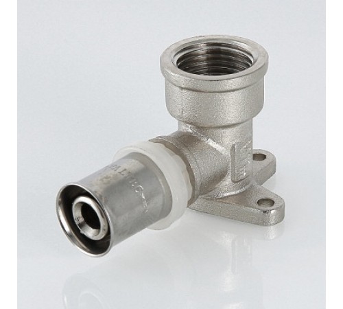 Колено с креплением Valtec вн. 26х3/4" пресс