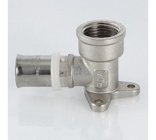 Колено с креплением Valtec вн. 26х3/4" пресс