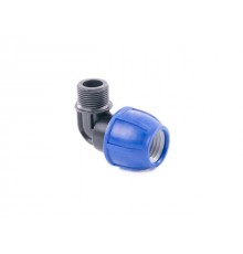 Колено ПЭ 20 х 1/2" нар., РТП (РосТурПласт)