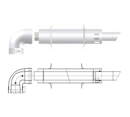 Газовый настенный котел Baxi ECO-4S 10F
