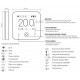 Термостат WIFI комнатный Ariston CUBE S NET белый