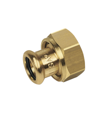 Американка 22x1, 1/4, бронза, под пресс, SANHA