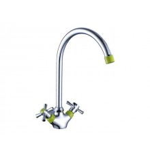 Смеситель для кухни (Lt) вентильный зелёный DR51028-Green Decoroom