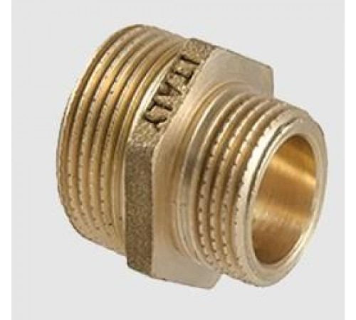 Ниппель НН 3/4" х 1/2" TDM Brass