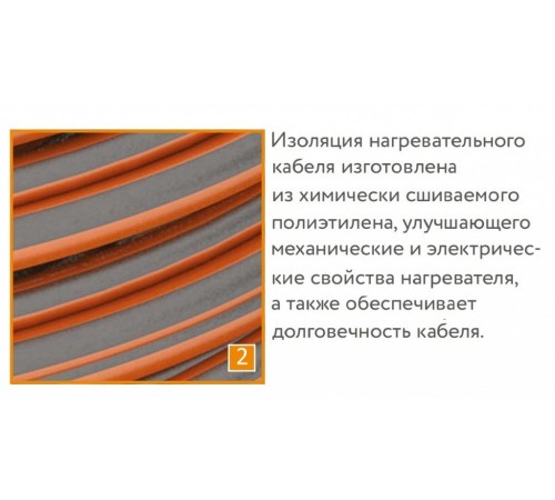 Нагревательный кабель для теплого пола Теплолюкс ProfiRoll 71,5м/1260 Вт (8,4 м2)