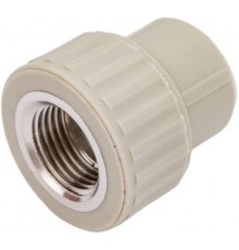 Муфта ПП 20х1/2" в.р. Valfex серый