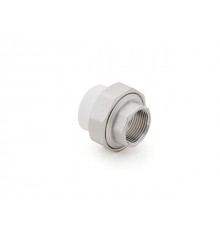 Американка ПП внутр. резьба 20х1/2", белый РосТурПласт