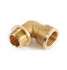 Колено вн.- нар. 3/4"Fx1/2"M с ограничителем General Fittings