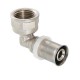 Колено Valtec вн. 20х3/4" пресс