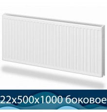 Стальной радиатор Buderus Logatrend K-Profil 22 500x1000 с боковым подключением