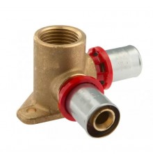 Водорозетка пресс проходная 20х1/2" в.р. TDM Brass