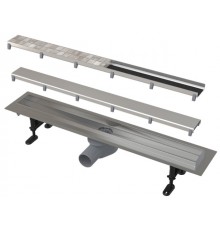 Трап для душа Simple APZ13DOUBLE850, Alcaplast водоотводящий желоб c двойной решеткой