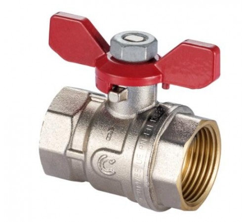 Кран шаровый вн./вн. 3/4" Calido S30 бабочка