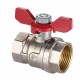 Кран шаровый вн./вн. 3/4" Calido S30 бабочка