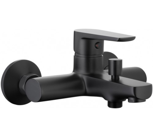 Смеситель для ванны с коротким изливом черный Armatura Narva Black 5224-010-81