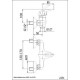 Смеситель для душа Armatura Jaspis 546-010-00