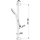 Душевая стойка черная Armatura Moza black 841-365-81