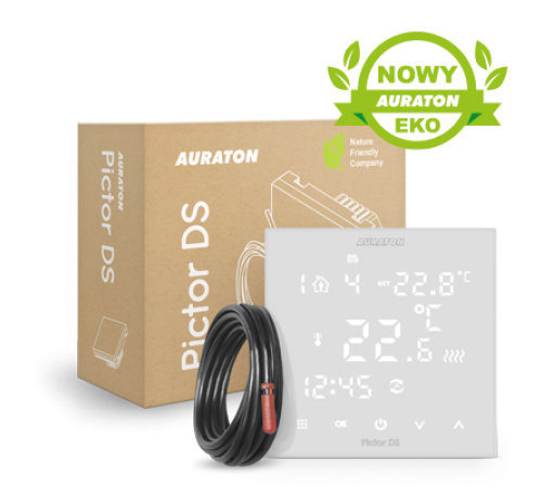 Термостат недельный Auraton PICTOR проводной