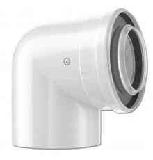 Колено коаксиальное Bosch FC-CE110-87 DN110/160 PP, 87°