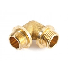 Колено нар.- нар. 3/4" с ограничителем General Fittings