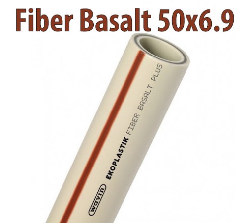 Труба ПП Wavin Ekoplastik Fiber Basalt 50х6.9 (S 3.2)