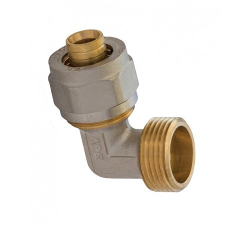 Колено нар. 20x1/2" компрессионное APE 753L