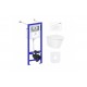 Комплект инсталляции и унитаза 6 в 1 Lavinia Boho Relfix Biore Compacto Rimless 77050173