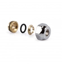 Зажим хром для трубки 15х3/4" SR-Rubinetterie