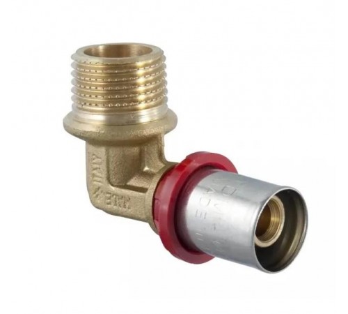 Колено пресс 20х1/2" н.р. TDM Brass