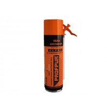 Пена монтажная бытовая всесезонная PROFPUR Ultra (500мл) (Выход до 25л)