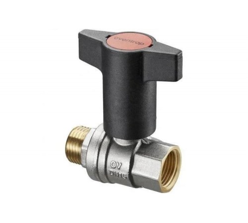 Кран шаровый вн./нар 1/2" Oventrop Optibal