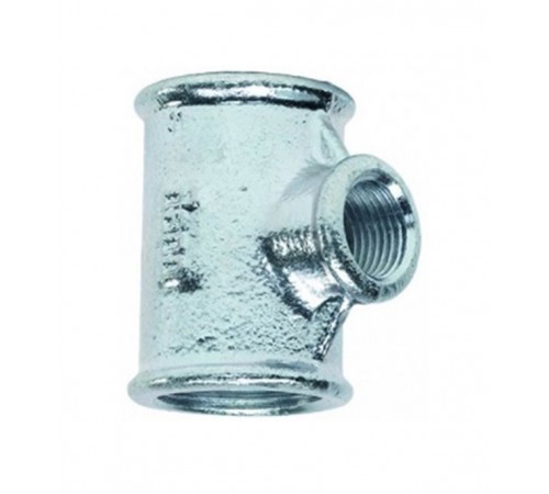 Тройник чугун оцинковка Gebo 1 1/2"х1"х1 1/2" в.р. Тройник чугун оцинковка Gebo 1 1/2"х1"х1 1/2" в.р.