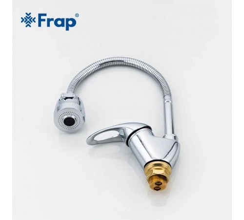 Смеситель для кухни Frap F43701-В поворотный излив, аэратор