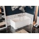 Ванна акриловая Polimat ELZA 170x75 с ножками