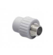Ниппель ПП комб. нар. 25х3/4", сер. РТП