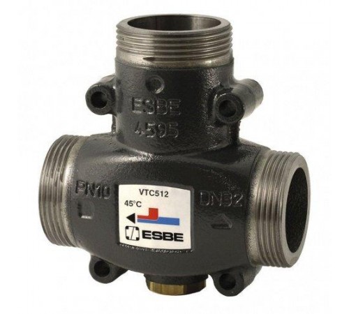 Термостатический клапан ESBE VTC512 25-9 75°C нар.р.