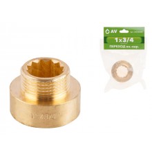 Переход вн.-нар. 1X3/4, AV Engineering