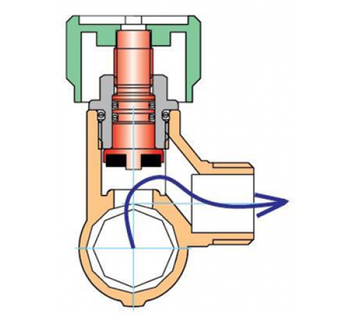 Коллектор с вентилями 3/4"х1/2" 3 вых. Valtec