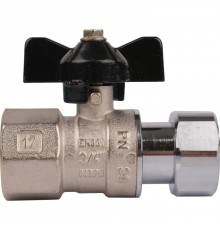 Шаровый кран вн. 3/4" накидная гайка STOUT