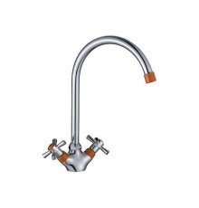 Смеситель для кухни (Lt) вентильный оранжевый DR51028-Orange Decoroom