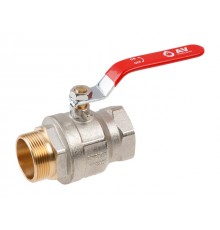 Кран шаровый 1 1/2" нар.-вн. ручка PN25 AV Engineering