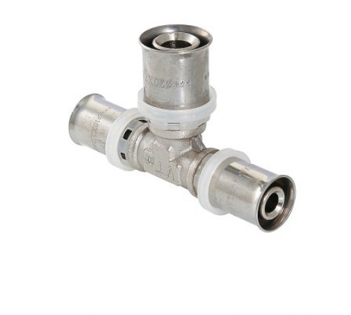 Тройник Valtec 20х16х20 пресс
