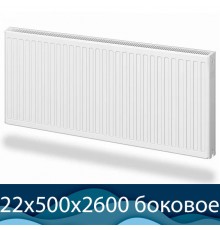 Стальной радиатор Лемакс Compact тип 22 500x2600 с боковым подключением
