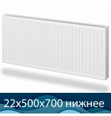 Стальной радиатор Buderus Logatrend VK-Profil 22 500x700 с нижним подключением