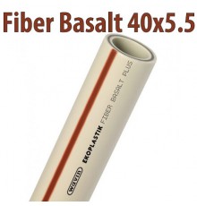 Труба ПП Wavin Ekoplastik Fiber Basalt 40х5.5 (S 3.2)